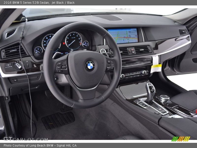 Jet Black / Black 2016 BMW 5 Series 528i Sedan
