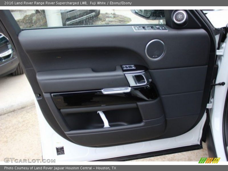 Fuji White / Ebony/Ebony 2016 Land Rover Range Rover Supercharged LWB