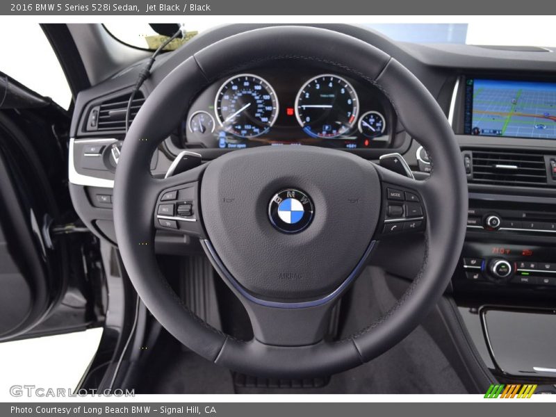 Jet Black / Black 2016 BMW 5 Series 528i Sedan