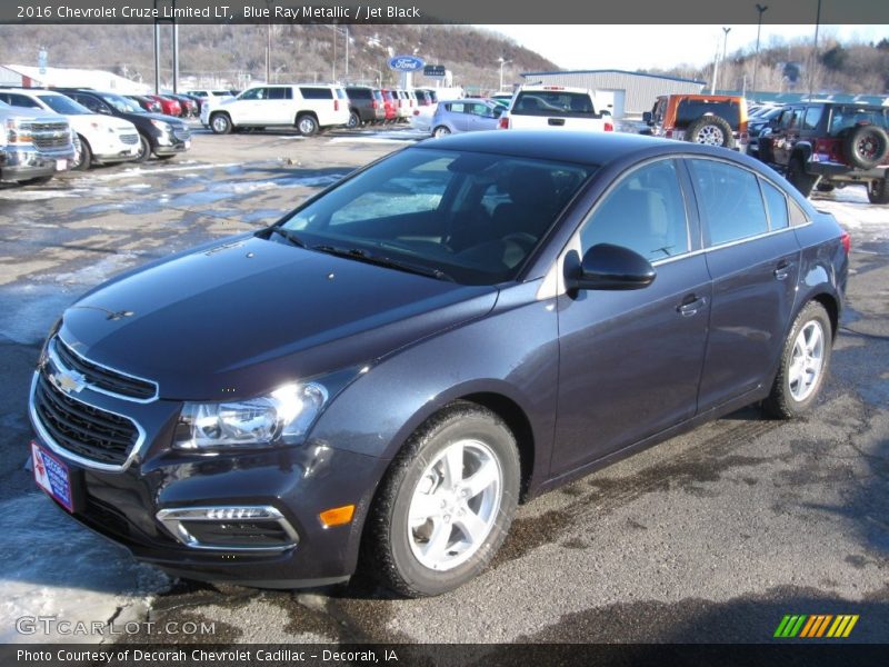 Blue Ray Metallic / Jet Black 2016 Chevrolet Cruze Limited LT