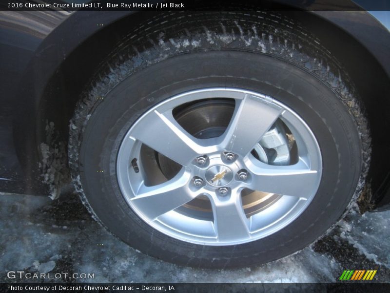 Blue Ray Metallic / Jet Black 2016 Chevrolet Cruze Limited LT