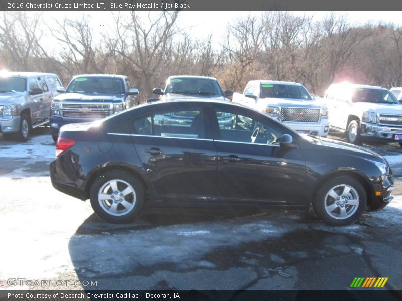 Blue Ray Metallic / Jet Black 2016 Chevrolet Cruze Limited LT