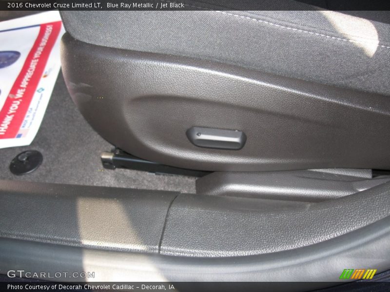 Blue Ray Metallic / Jet Black 2016 Chevrolet Cruze Limited LT