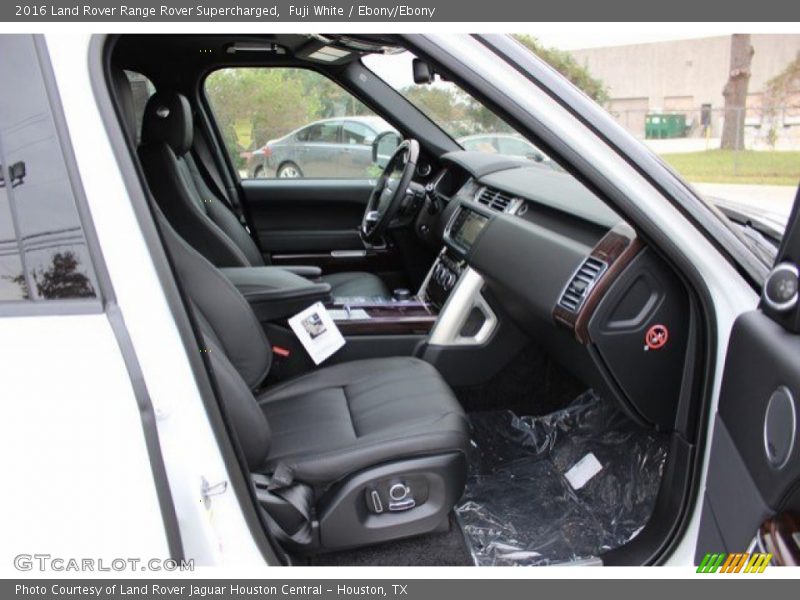 Fuji White / Ebony/Ebony 2016 Land Rover Range Rover Supercharged