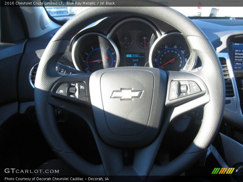Blue Ray Metallic / Jet Black 2016 Chevrolet Cruze Limited LT