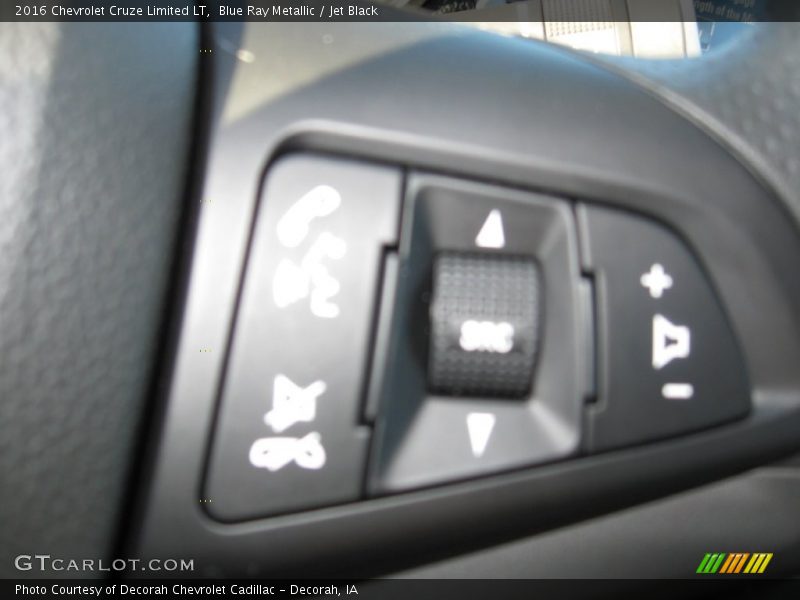 Blue Ray Metallic / Jet Black 2016 Chevrolet Cruze Limited LT
