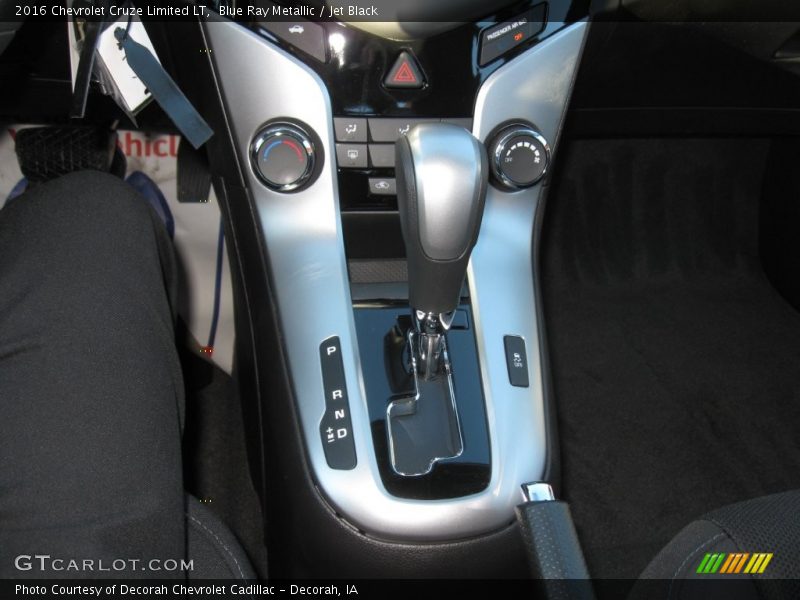 Blue Ray Metallic / Jet Black 2016 Chevrolet Cruze Limited LT