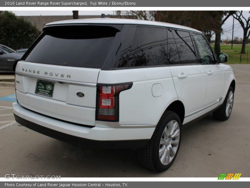 Fuji White / Ebony/Ebony 2016 Land Rover Range Rover Supercharged