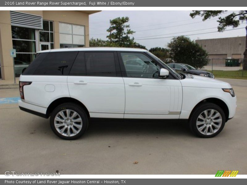 Fuji White / Ebony/Ebony 2016 Land Rover Range Rover Supercharged