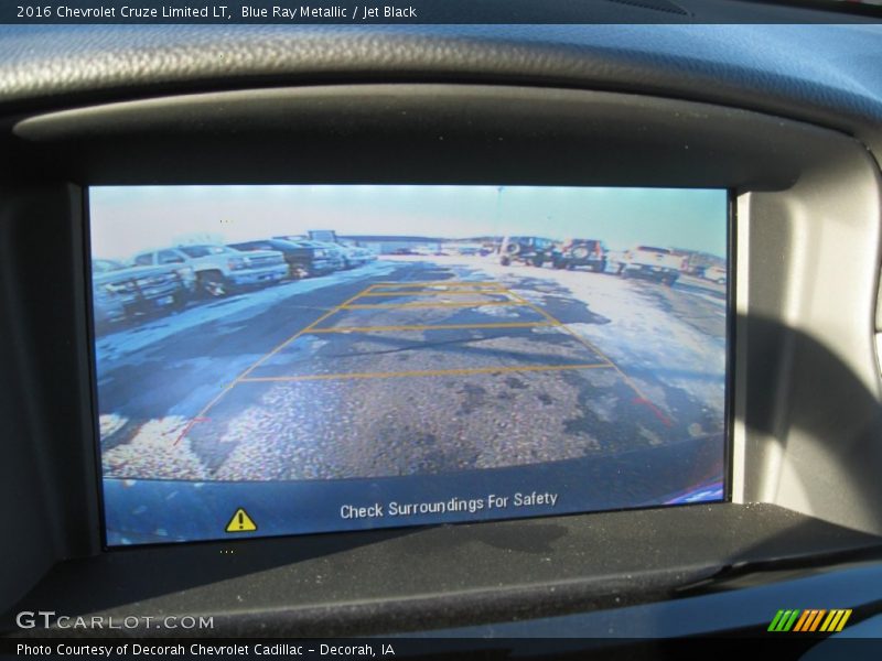 Blue Ray Metallic / Jet Black 2016 Chevrolet Cruze Limited LT