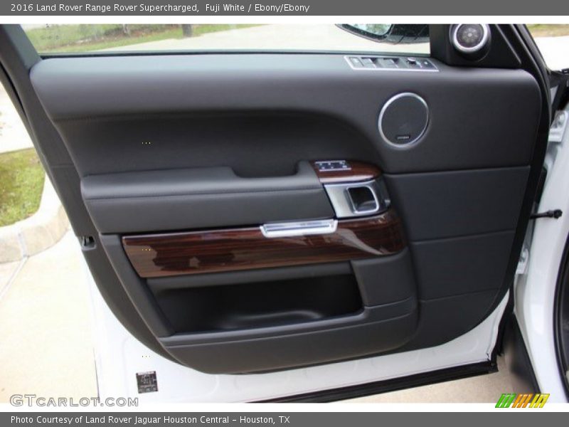 Fuji White / Ebony/Ebony 2016 Land Rover Range Rover Supercharged