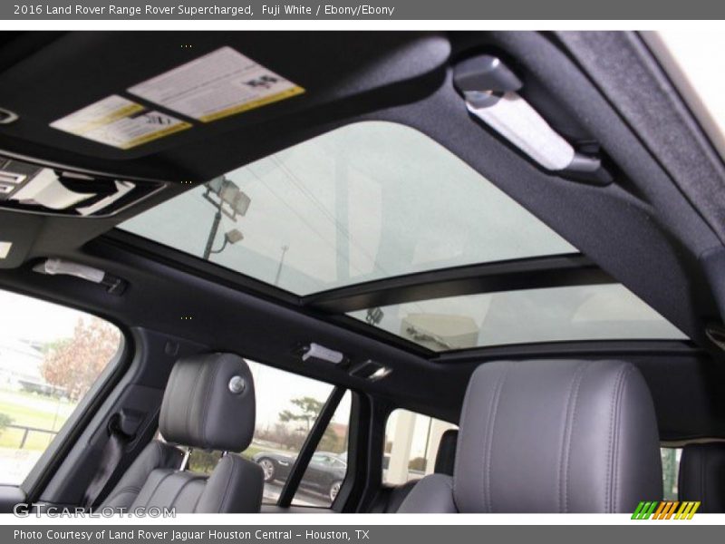 Fuji White / Ebony/Ebony 2016 Land Rover Range Rover Supercharged