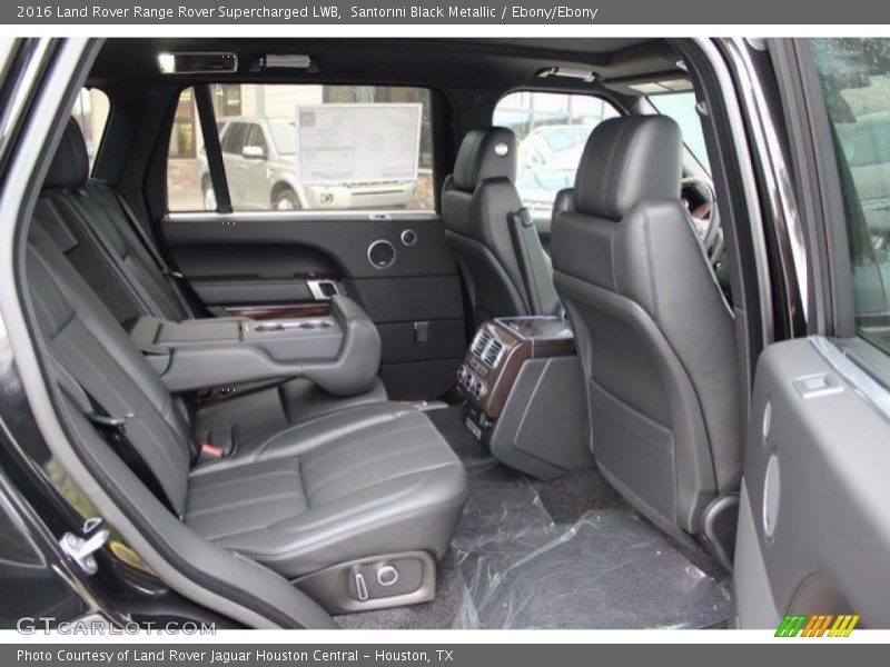 Santorini Black Metallic / Ebony/Ebony 2016 Land Rover Range Rover Supercharged LWB