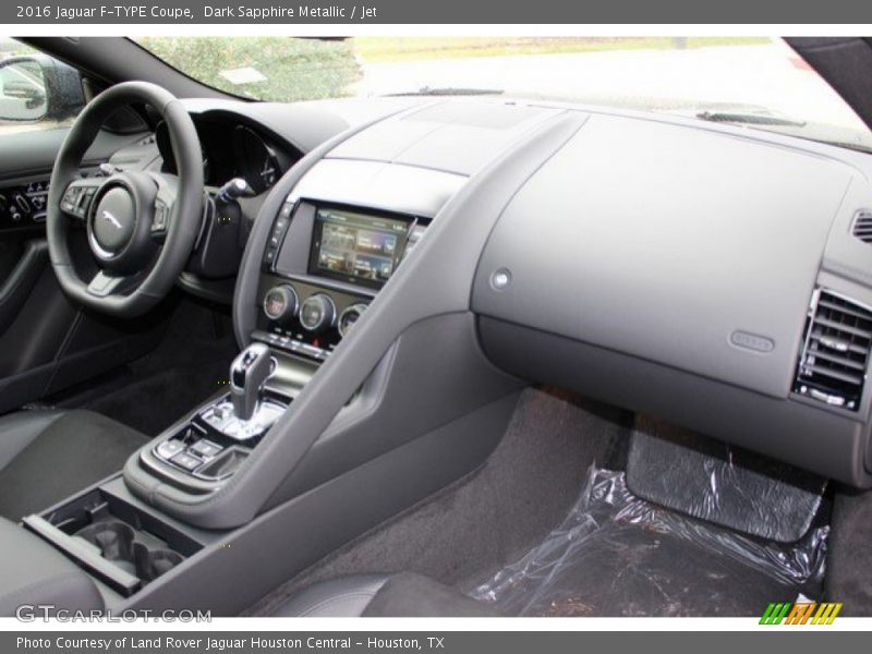 Dark Sapphire Metallic / Jet 2016 Jaguar F-TYPE Coupe