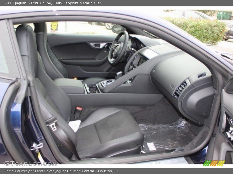 Dark Sapphire Metallic / Jet 2016 Jaguar F-TYPE Coupe