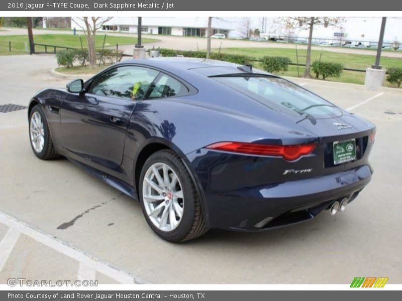 Dark Sapphire Metallic / Jet 2016 Jaguar F-TYPE Coupe