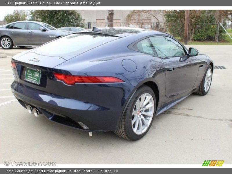 Dark Sapphire Metallic / Jet 2016 Jaguar F-TYPE Coupe