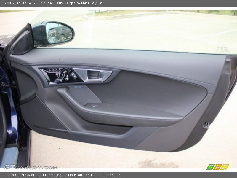 Dark Sapphire Metallic / Jet 2016 Jaguar F-TYPE Coupe