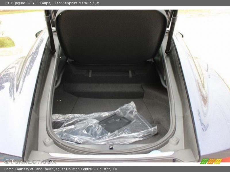 Dark Sapphire Metallic / Jet 2016 Jaguar F-TYPE Coupe