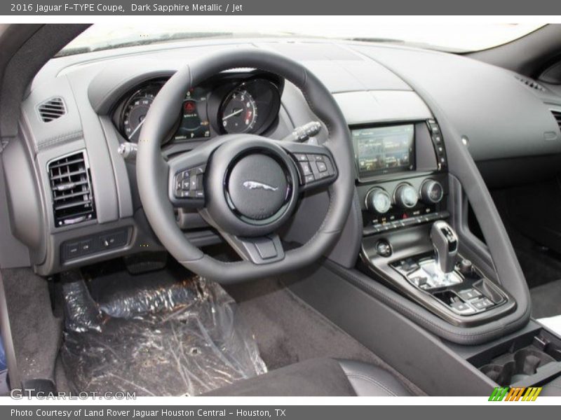 Dark Sapphire Metallic / Jet 2016 Jaguar F-TYPE Coupe