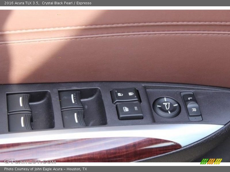 Crystal Black Pearl / Espresso 2016 Acura TLX 3.5