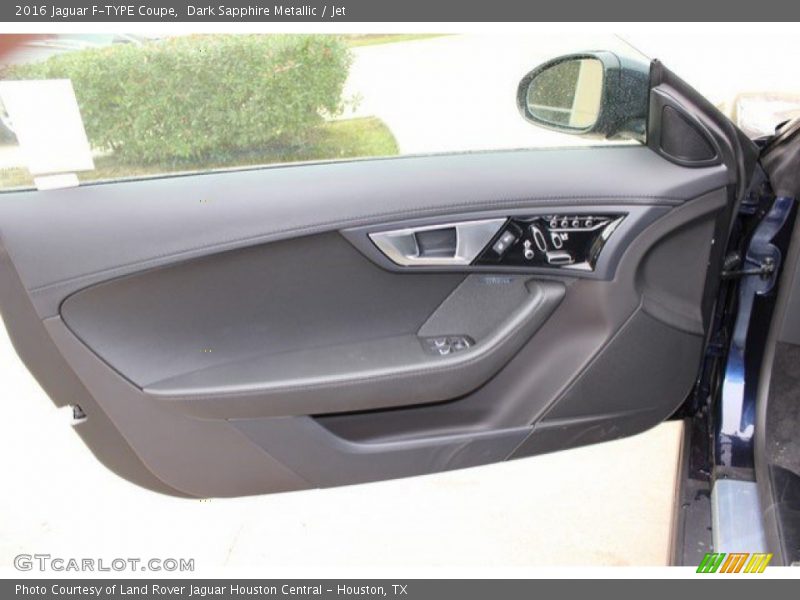 Dark Sapphire Metallic / Jet 2016 Jaguar F-TYPE Coupe