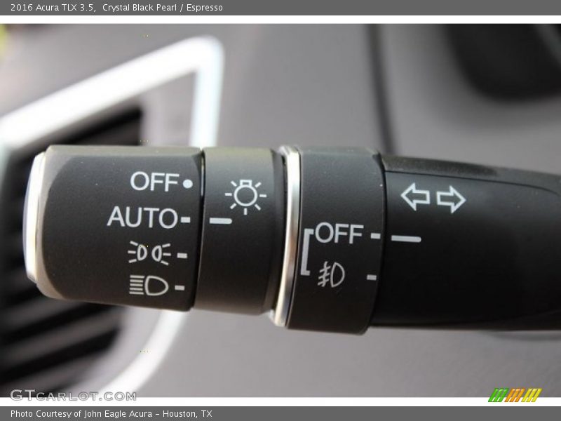 Crystal Black Pearl / Espresso 2016 Acura TLX 3.5