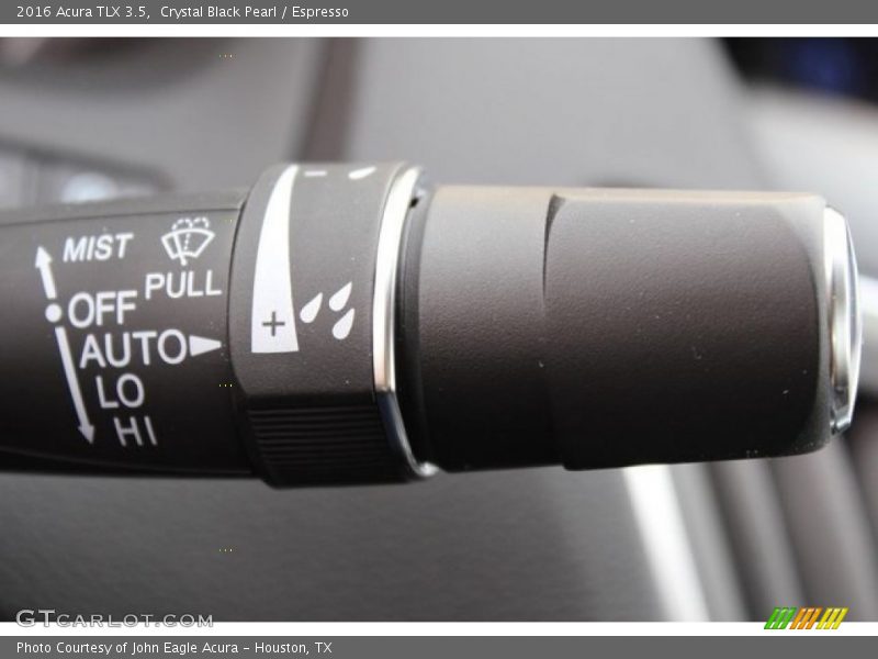 Crystal Black Pearl / Espresso 2016 Acura TLX 3.5