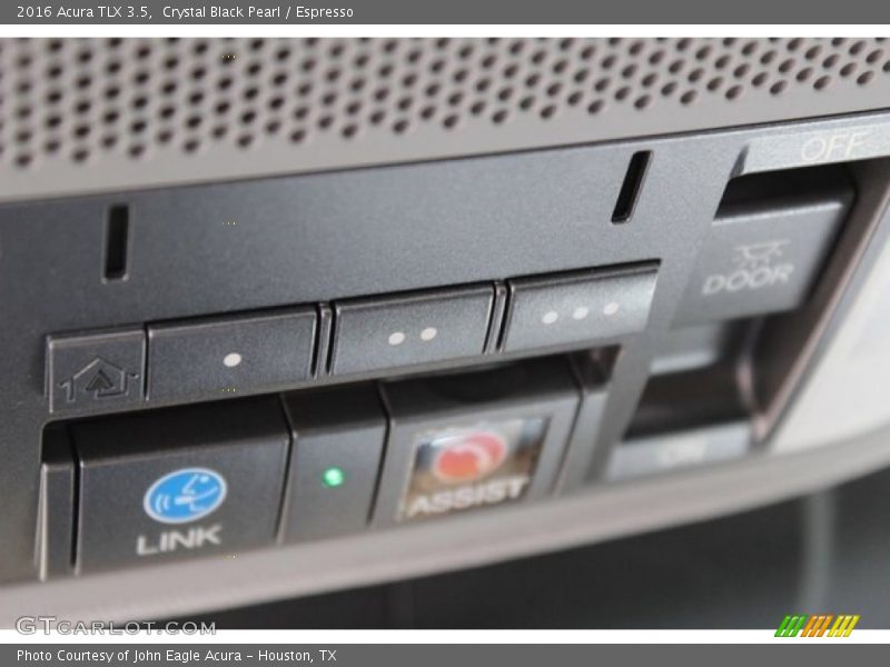 Crystal Black Pearl / Espresso 2016 Acura TLX 3.5