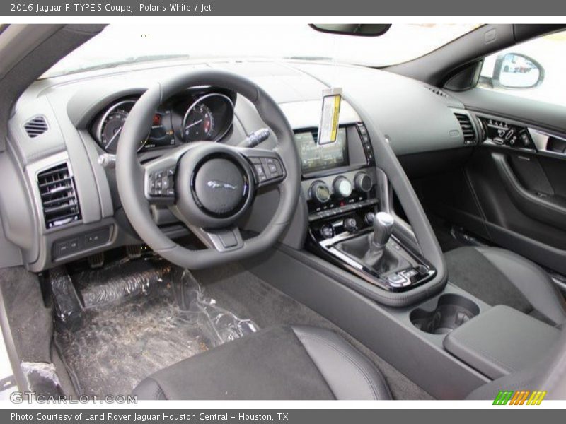 Jet Interior - 2016 F-TYPE S Coupe 