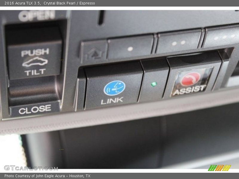 Crystal Black Pearl / Espresso 2016 Acura TLX 3.5