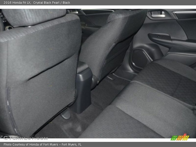 Crystal Black Pearl / Black 2016 Honda Fit LX