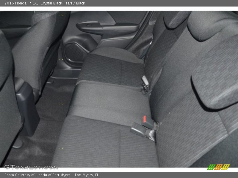 Crystal Black Pearl / Black 2016 Honda Fit LX