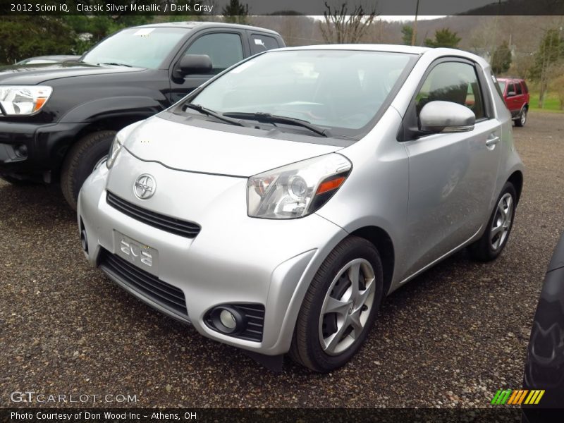 Classic Silver Metallic / Dark Gray 2012 Scion iQ