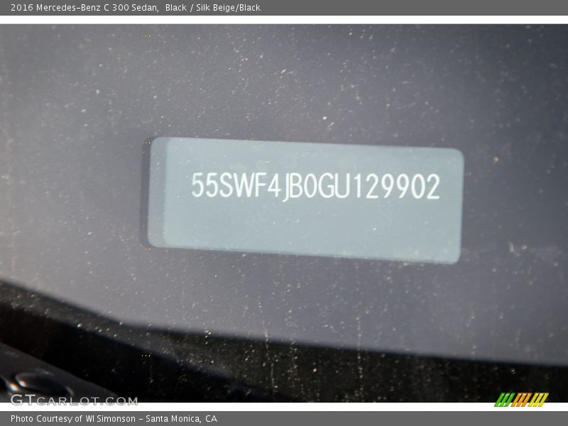 Black / Silk Beige/Black 2016 Mercedes-Benz C 300 Sedan