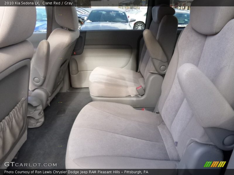 Claret Red / Gray 2010 Kia Sedona LX