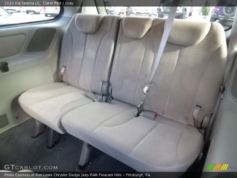 Claret Red / Gray 2010 Kia Sedona LX