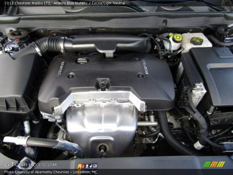 Atlantis Blue Metallic / Cocoa/Light Neutral 2013 Chevrolet Malibu LTZ