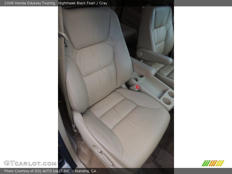 Nighthawk Black Pearl / Gray 2008 Honda Odyssey Touring