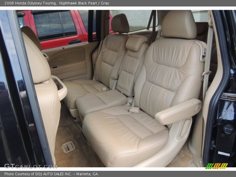 Nighthawk Black Pearl / Gray 2008 Honda Odyssey Touring