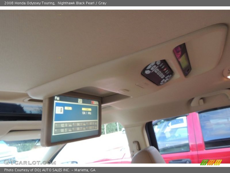 Nighthawk Black Pearl / Gray 2008 Honda Odyssey Touring