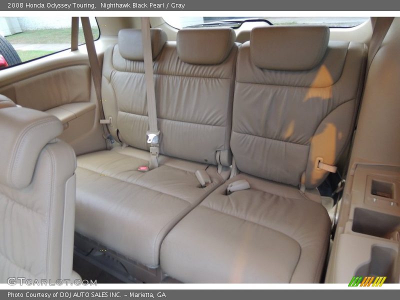 Nighthawk Black Pearl / Gray 2008 Honda Odyssey Touring