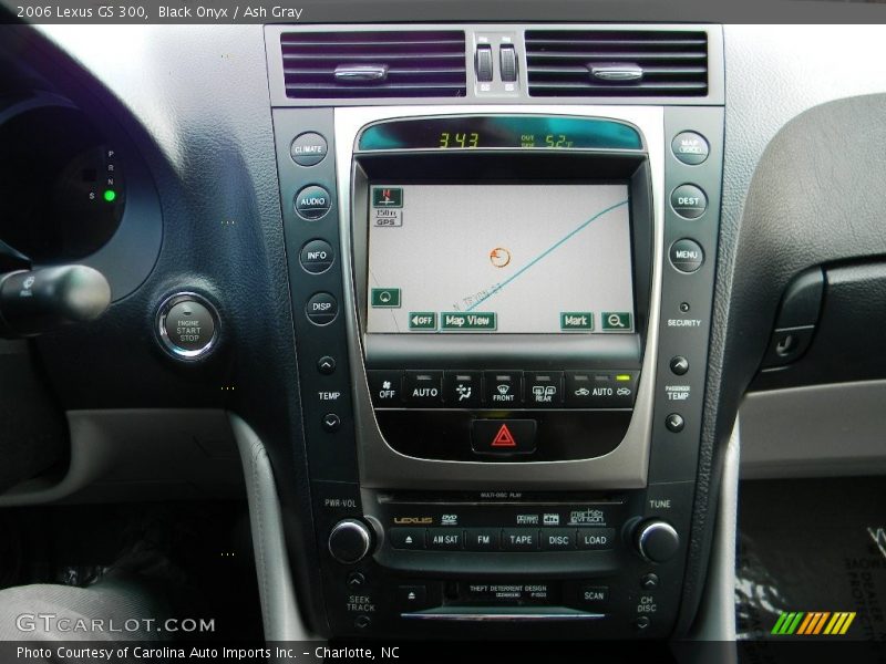 Black Onyx / Ash Gray 2006 Lexus GS 300