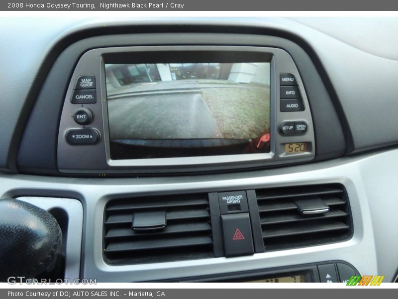 Nighthawk Black Pearl / Gray 2008 Honda Odyssey Touring
