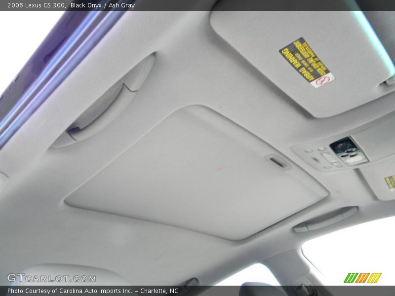 Black Onyx / Ash Gray 2006 Lexus GS 300