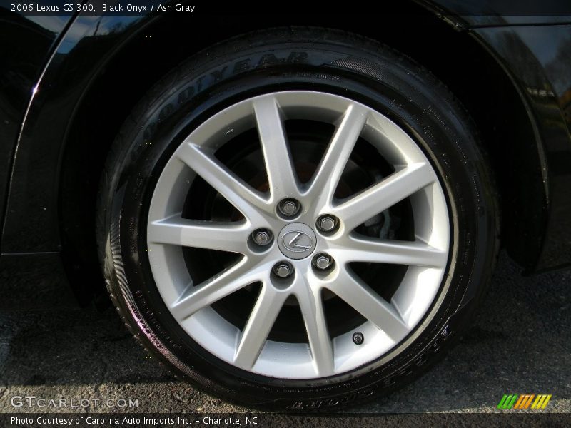 Black Onyx / Ash Gray 2006 Lexus GS 300