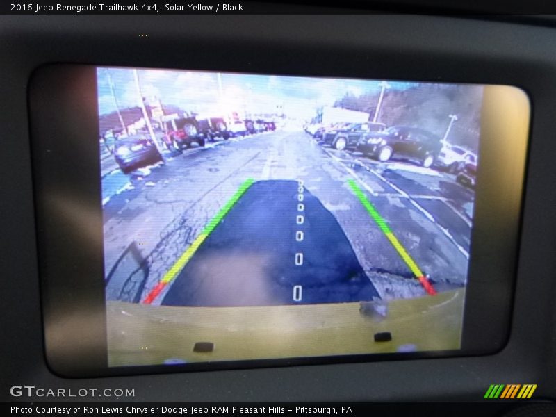 Solar Yellow / Black 2016 Jeep Renegade Trailhawk 4x4