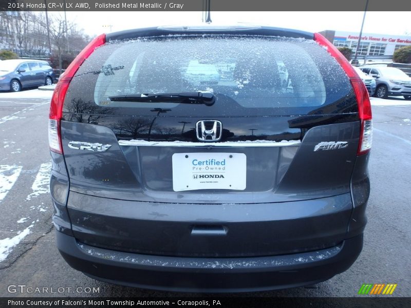 Polished Metal Metallic / Gray 2014 Honda CR-V LX AWD