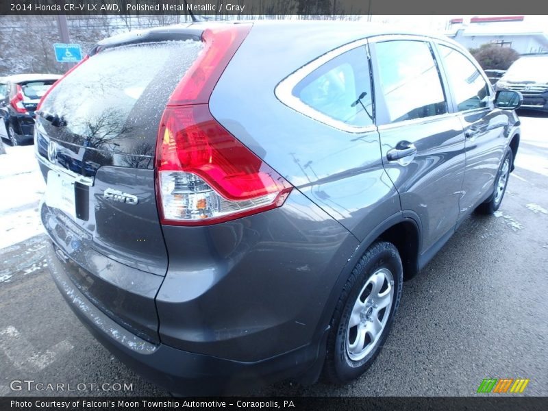 Polished Metal Metallic / Gray 2014 Honda CR-V LX AWD