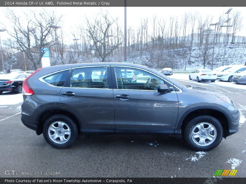 Polished Metal Metallic / Gray 2014 Honda CR-V LX AWD
